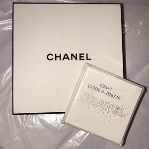 Chanel Gift Box and Set of Chanel Blank Cards